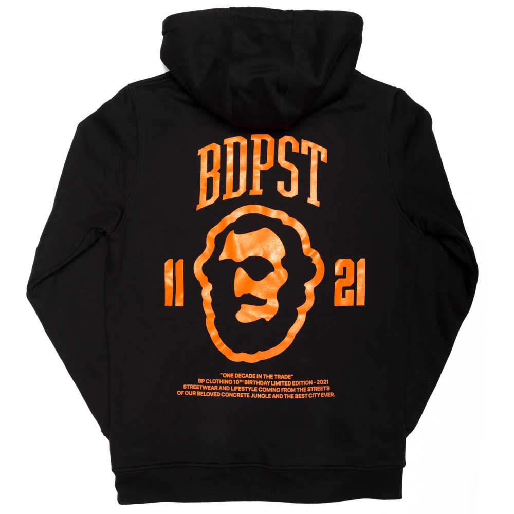 BP Clothing 10th Anniversary College Logo Hoody - BP Shop