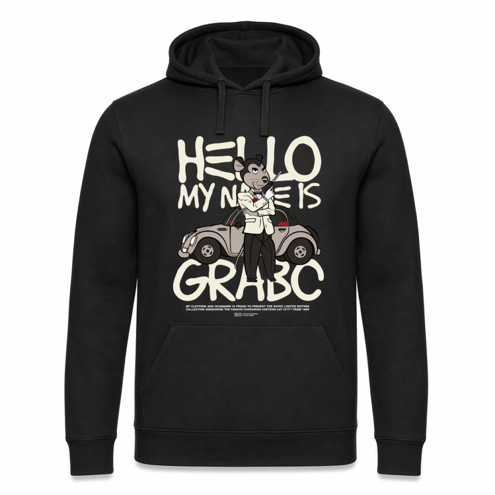 BP Clothing x Macskafogó My Name is Grabo Hoodie