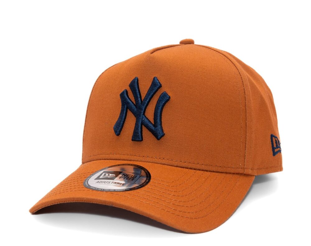 New Era NY Yankees MLB E-Frame Brown Snapback Sapka