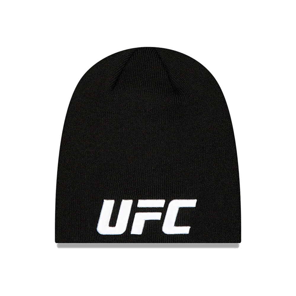 New Era x UFC Logo Black Beanie