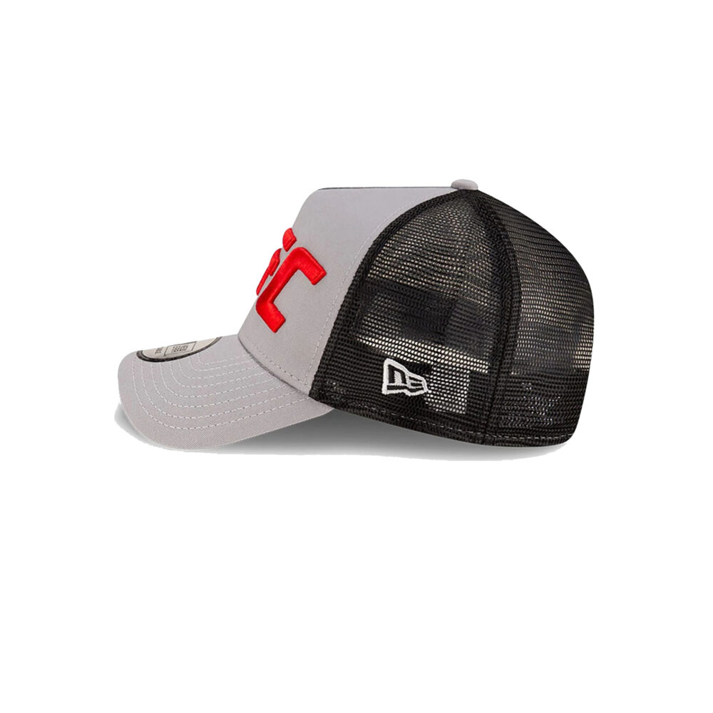 New Era x UFC Clean E-Frame Gray Red Trucker Sapka - Image 2