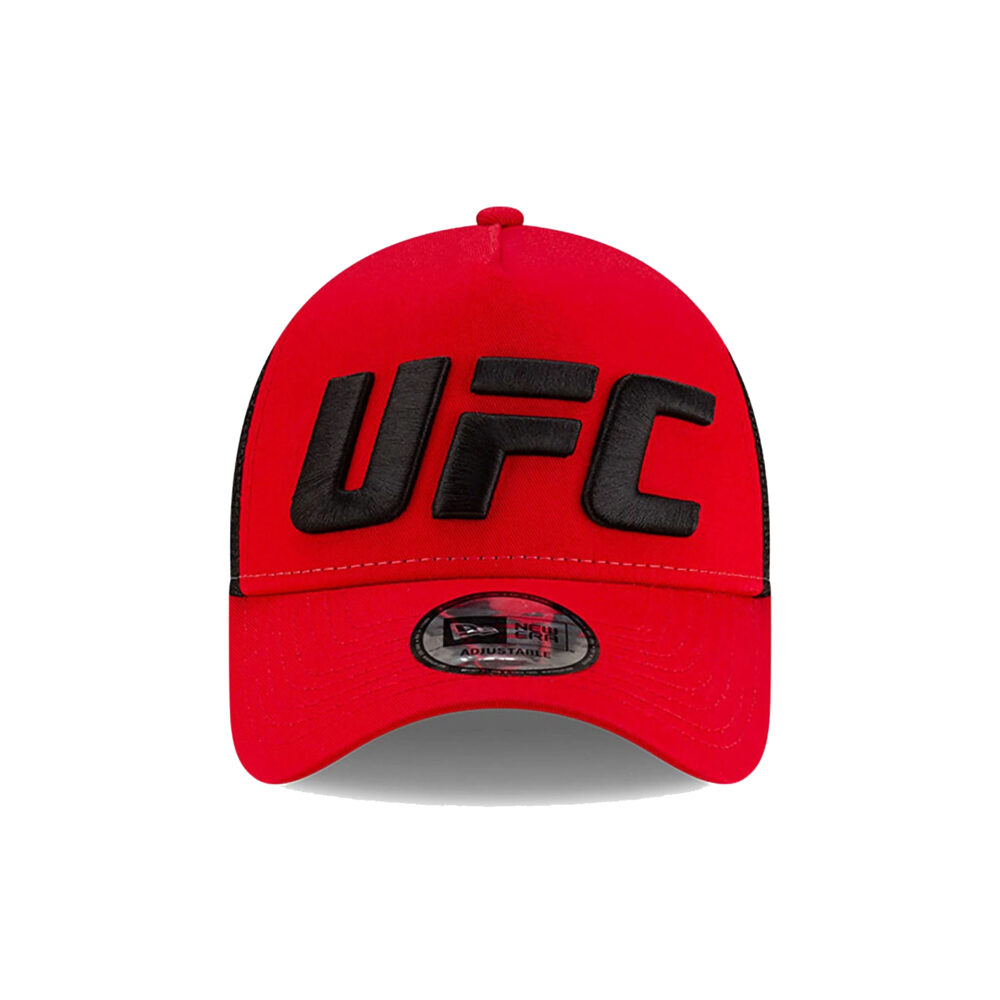 New Era x UFC Clean E-Frame Red Trucker Sapka - Image 5