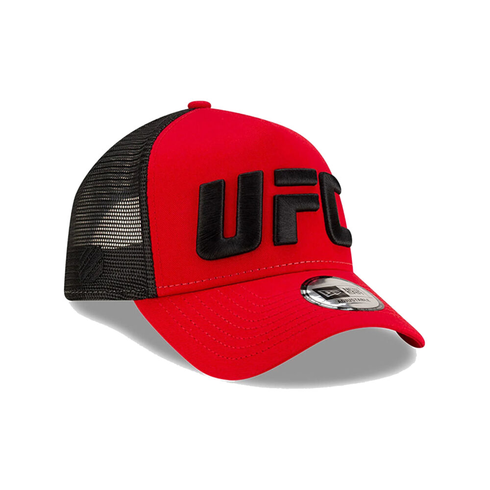 New Era x UFC Clean E-Frame Red Trucker Sapka - Image 4