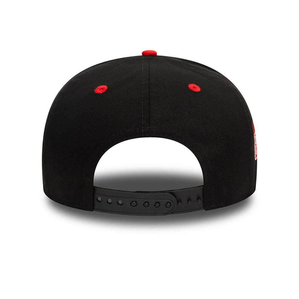 New Era 9Fifty Chicago Bulls NBA Black Snapback Sapka - Image 4