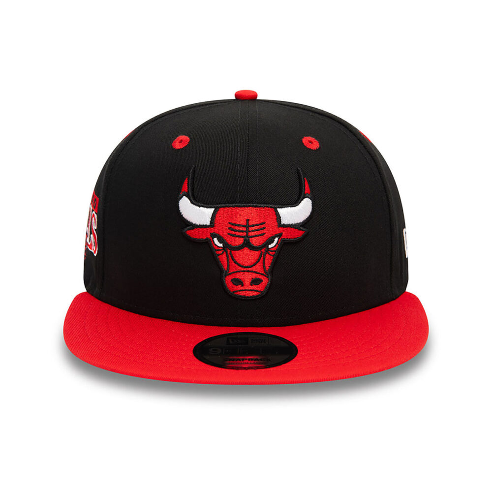 New Era 9Fifty Chicago Bulls NBA Black Snapback Sapka - Image 2