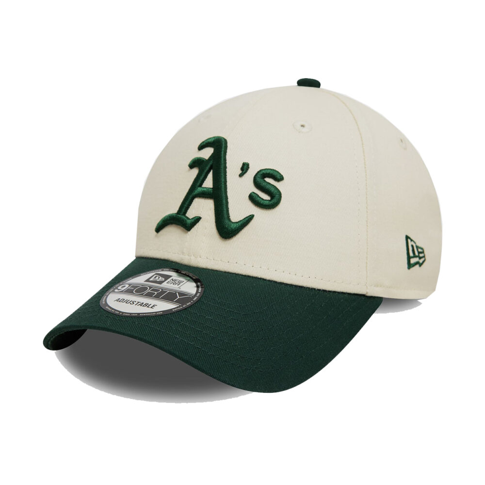 New Era Oakland Athletics Colour Block 9forty Snapback