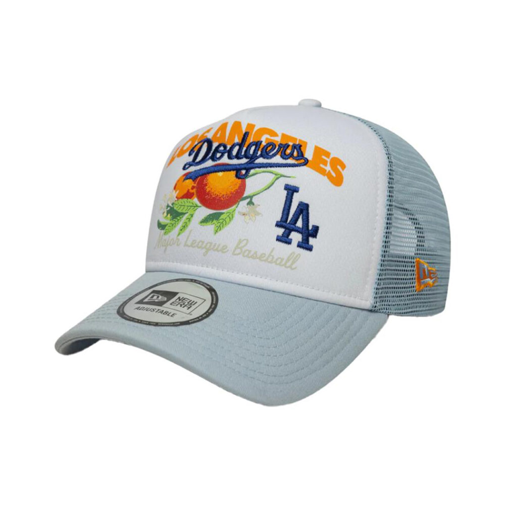 New Era La Dodgers Fruit Graphic Trucker