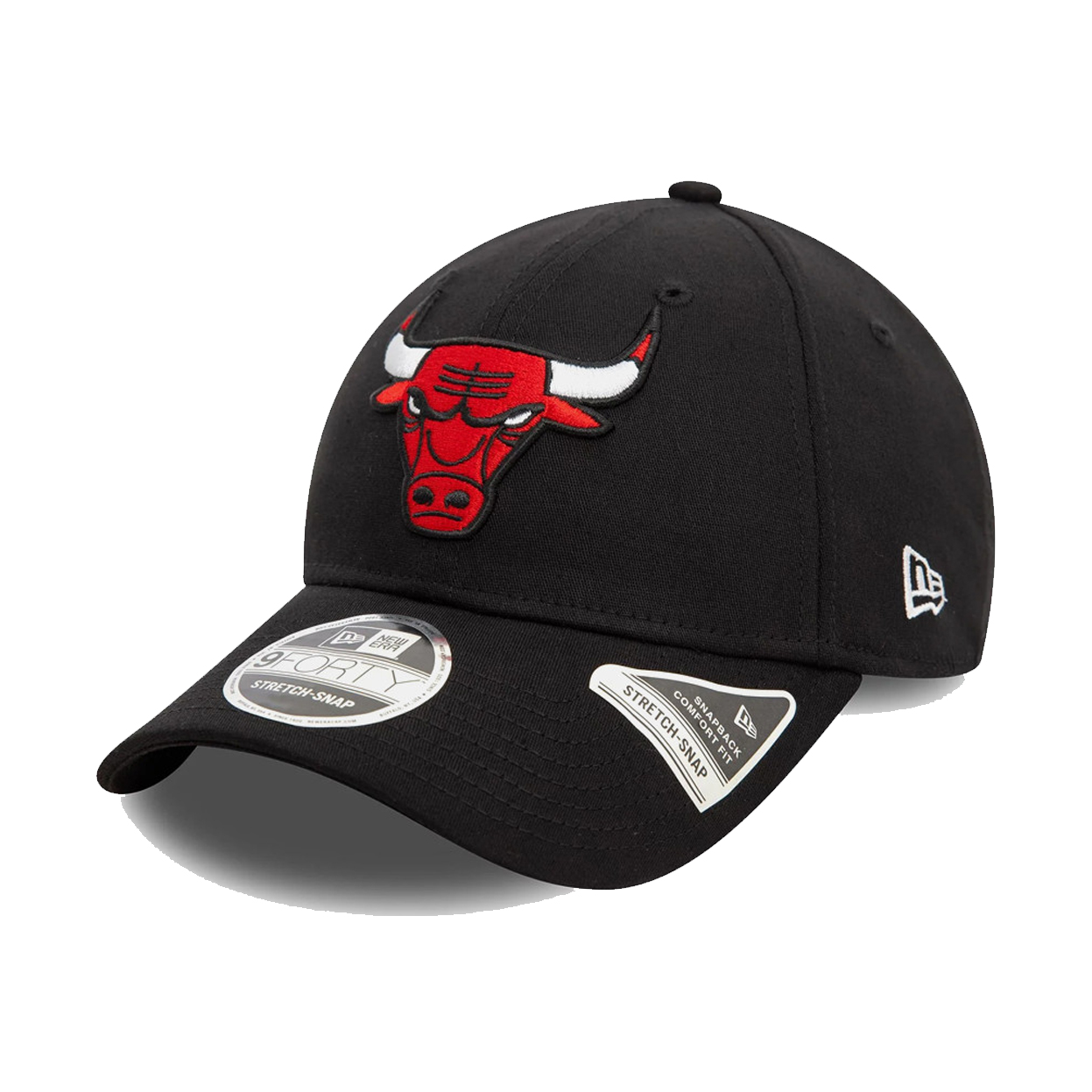 New Era Chicago Bulls 9FORTY Snapback - Cappello Blu Notte Con Stella Oro E Logo Bianco