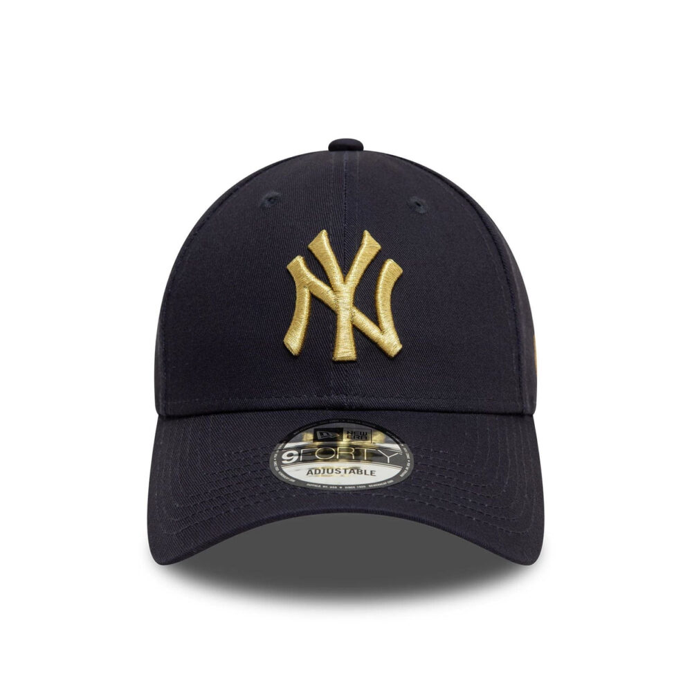 New Era NY Yankees Metallic 9forty Snapback - Image 2