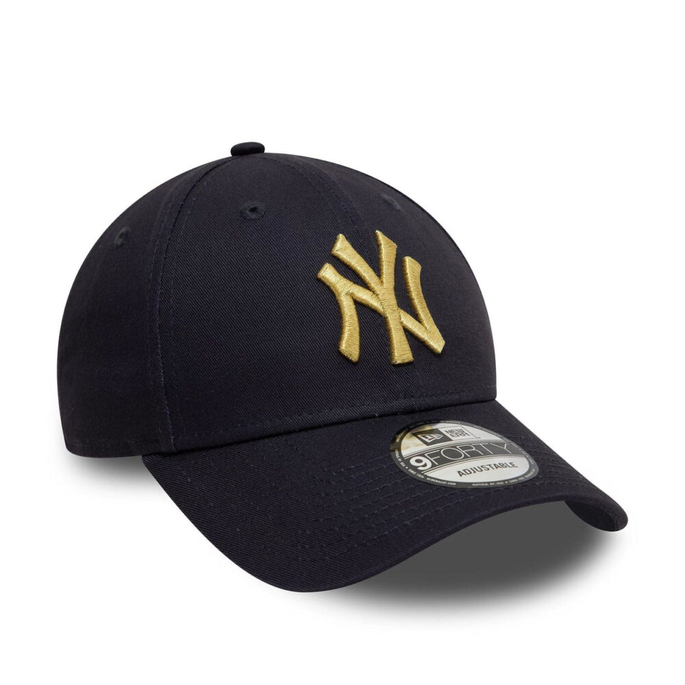 New Era NY Yankees Metallic 9forty Snapback - Image 3