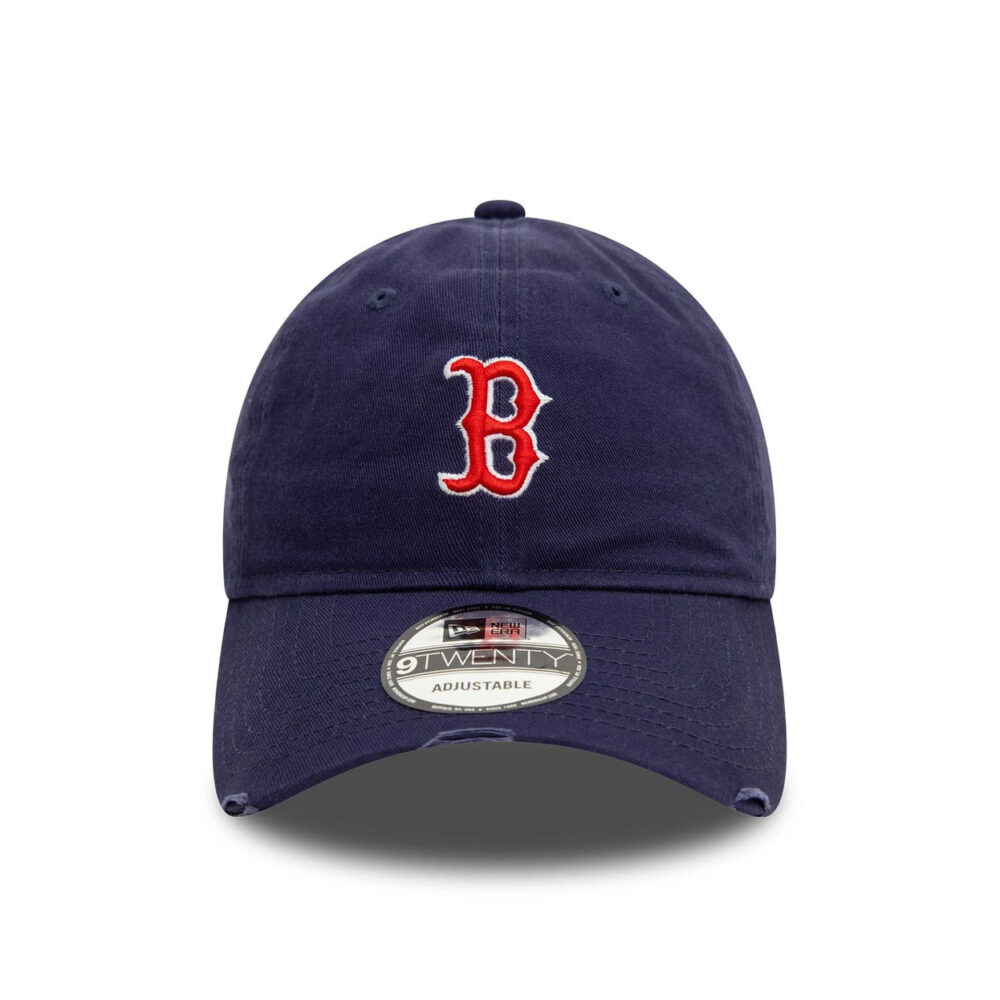 New Era Boston Red Sox Distressed Navy 9Twenty Snapback - Image 2