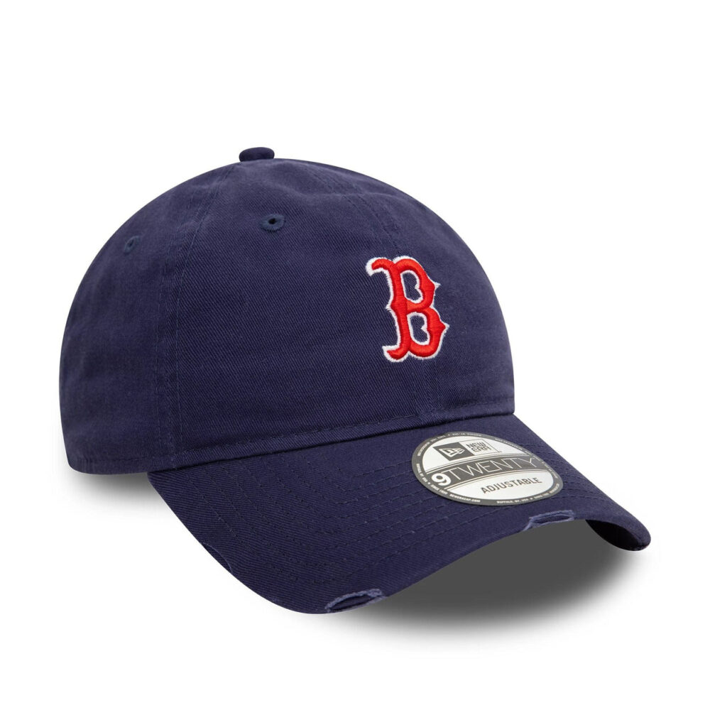 New Era Boston Red Sox Distressed Navy 9Twenty Snapback - Image 3