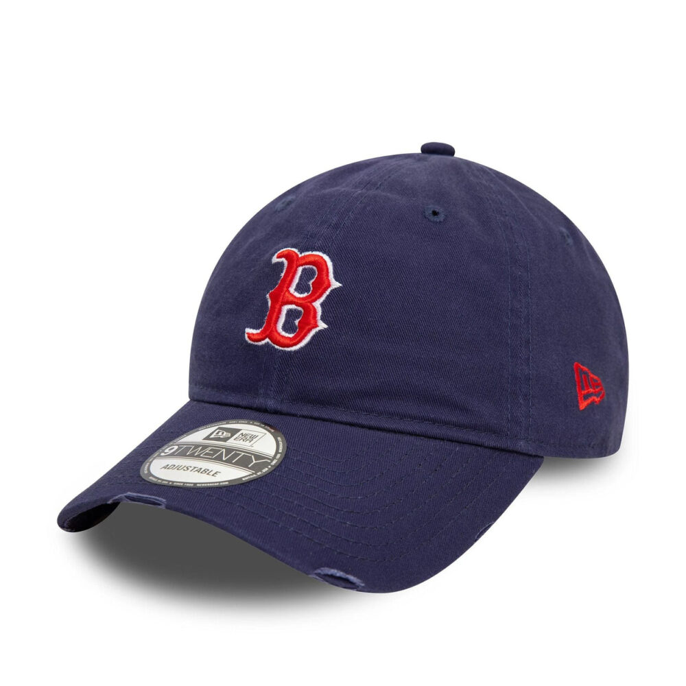 New Era Boston Red Sox Distressed Navy 9Twenty Snapback