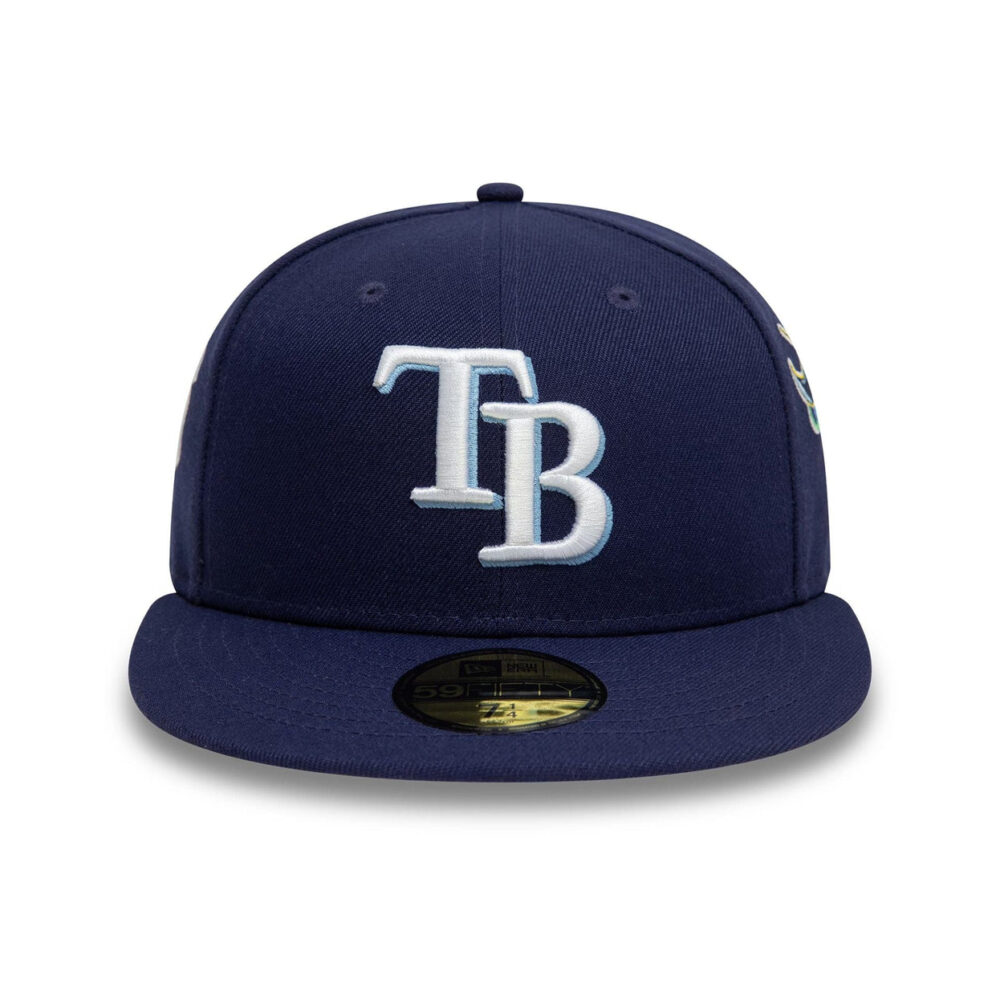 New Era MLB Tampa Bay Rays All Over 59fifty Fitted Cap - Image 5