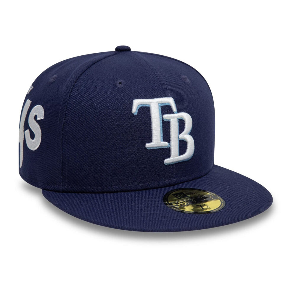 New Era MLB Tampa Bay Rays All Over 59fifty Fitted Cap - Image 6