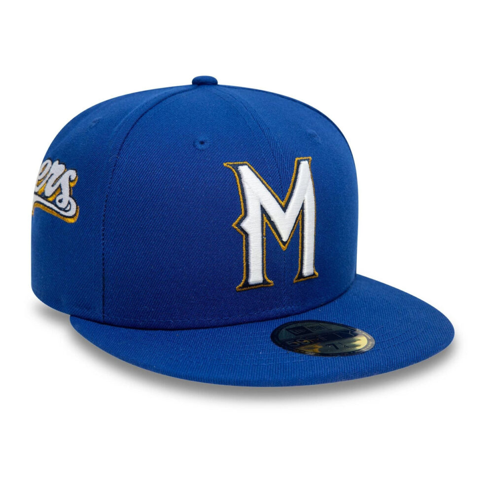 New Era MLB Milwaukee Brewers All Over 59fifty Fitted Cap - Image 2