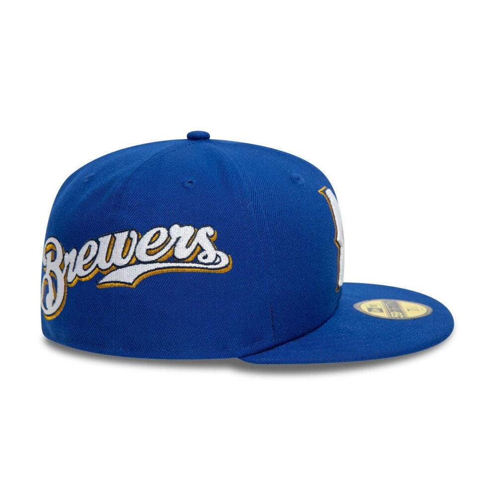New Era MLB Milwaukee Brewers All Over 59fifty Fitted Cap - Image 5