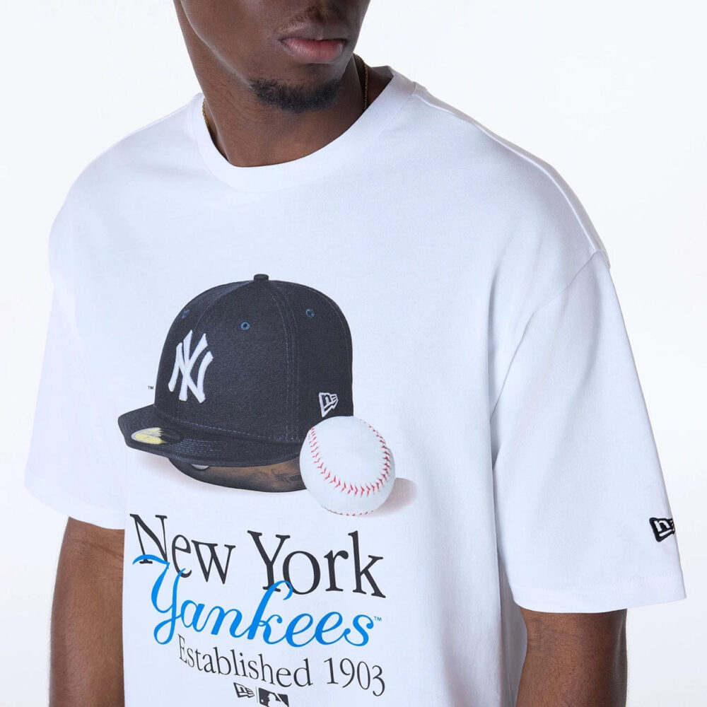 New Era MLB NY Yankees Script Graphic T-shirt - Image 5