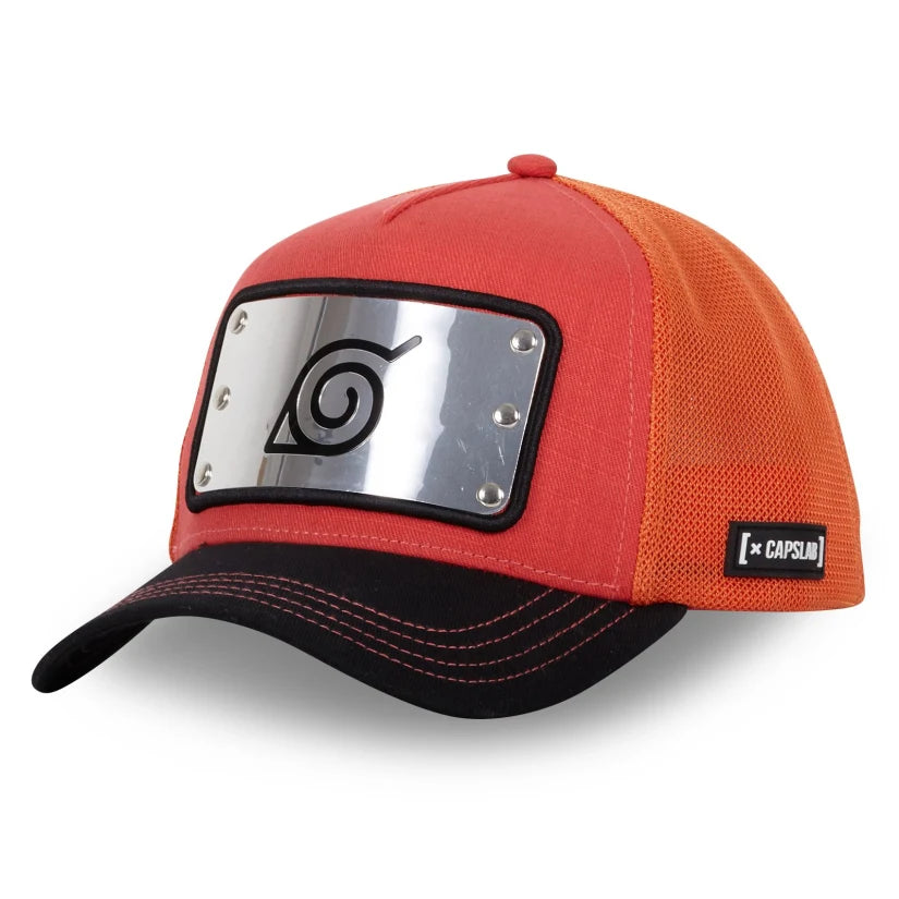 Capslab Naruto Premium Orange/Black Trucker