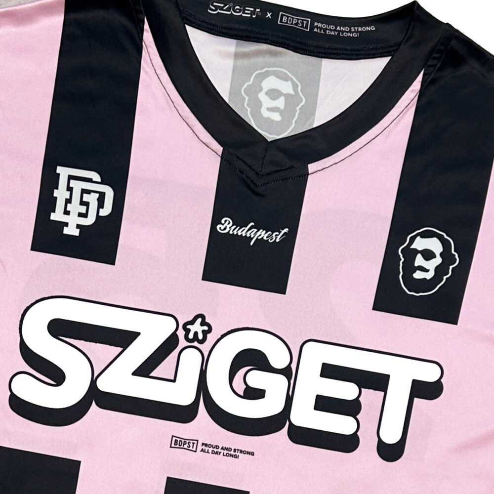 SZIGET x BP Clothing 2025 Pink Soccer Jersey - Image 3