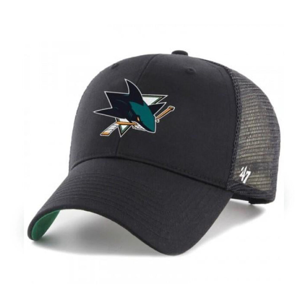 '47 Brand SAN JOSE SHARKS BLACK MESH SNAPBACK