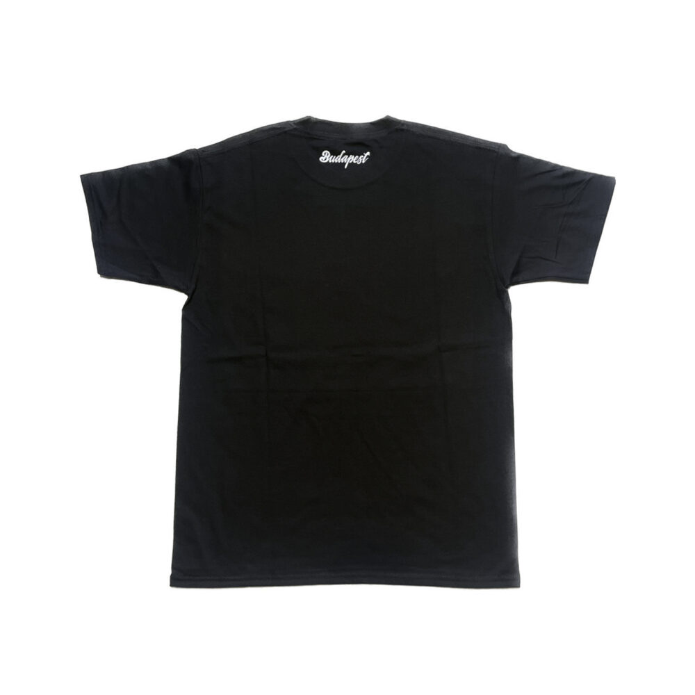 BP Clothing College Logo Basic Black Tee - Image 2