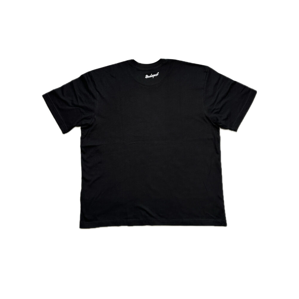 BP Clothing Collage embroidered logo oversize PRM BLACK tee - Image 2