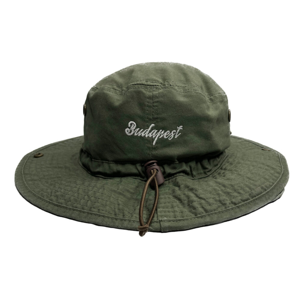 BP Clothing College Logo Olive Bucket - Image 2
