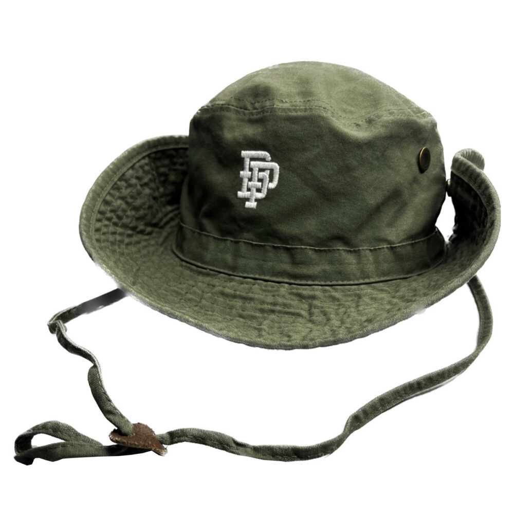 BP Clothing College Logo Olive Bucket - Image 3