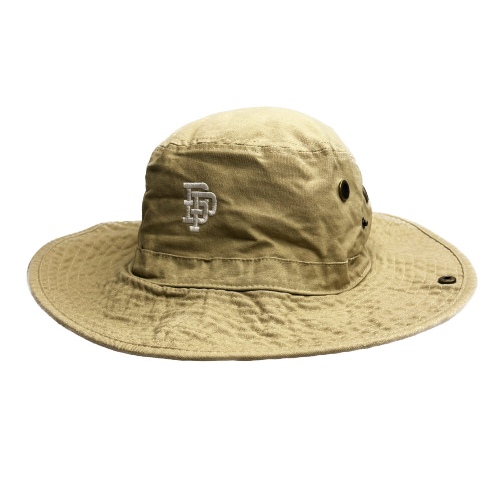 BP Clothing College Logo Khaki Bucket