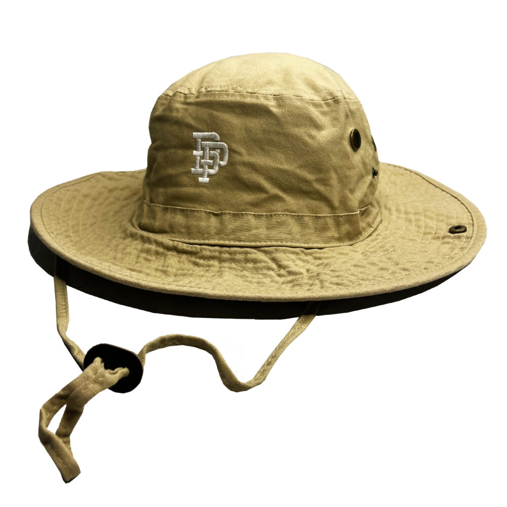 BP Clothing College Logo Khaki Bucket - Image 3