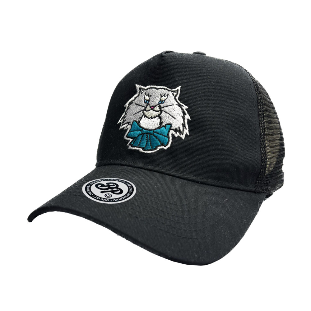 BP Clothing x Macskafogó Don Gatto Black Trucker