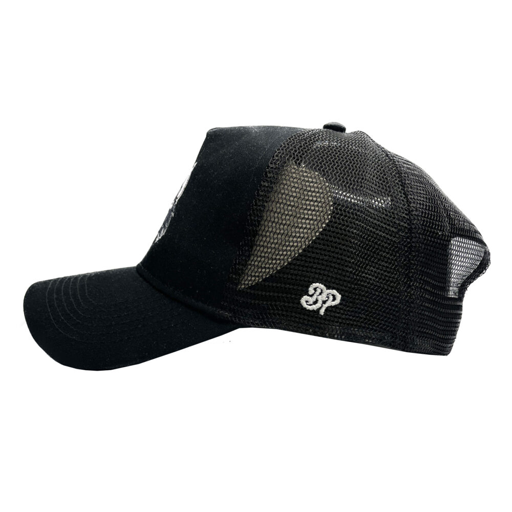 BP Clothing x Macskafogó Don Gatto Black Trucker - Image 3