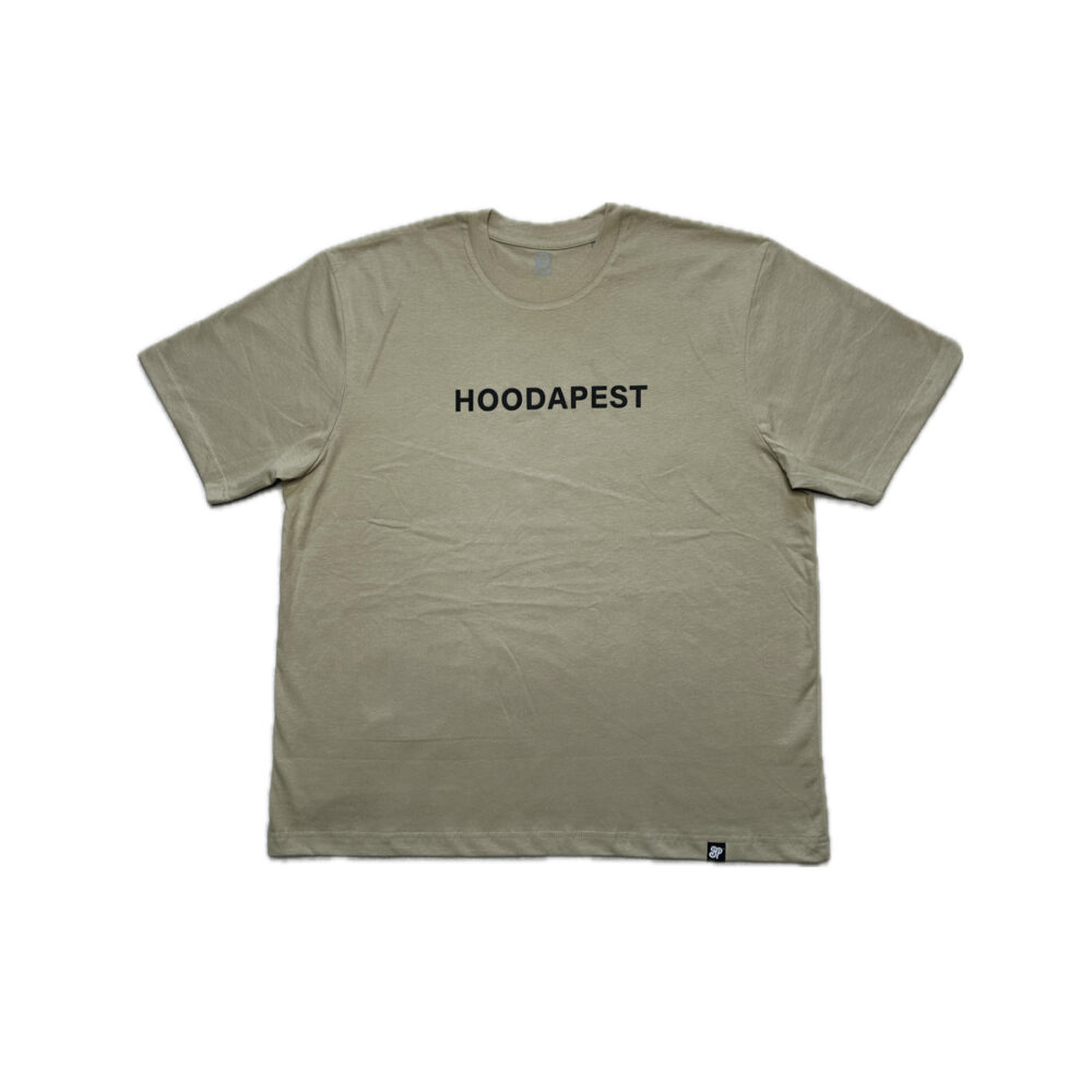 BP Clothing Hoodapest Premium Oversize Beige Tee