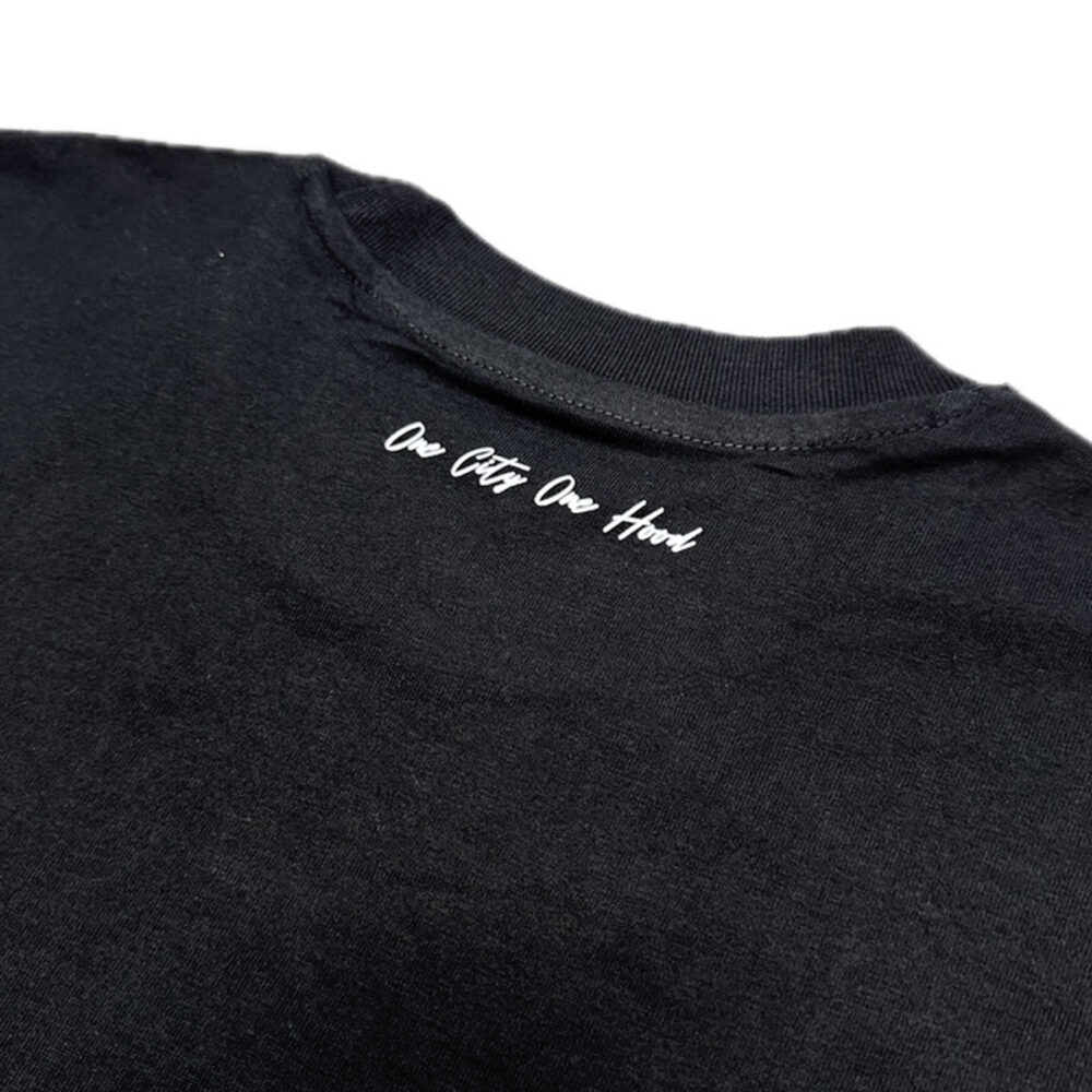 BP Clothing Hoodapest Premium Oversize Black Tee - Image 4