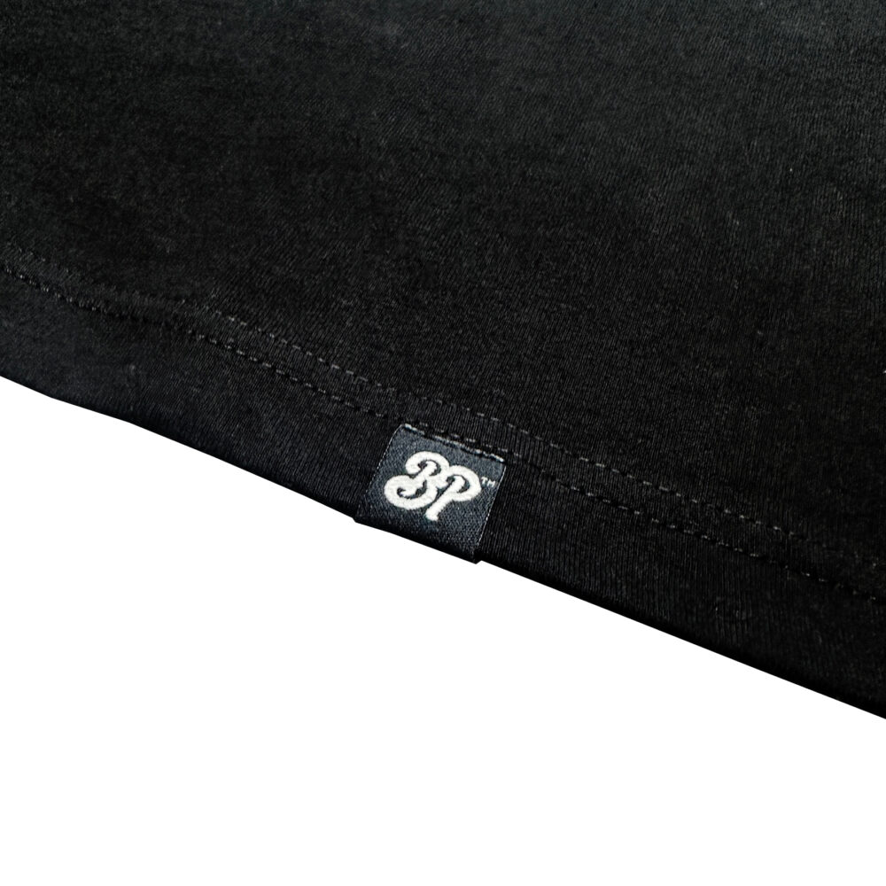 BP Clothing Collage embroidered logo oversize PRM BLACK tee - Image 3