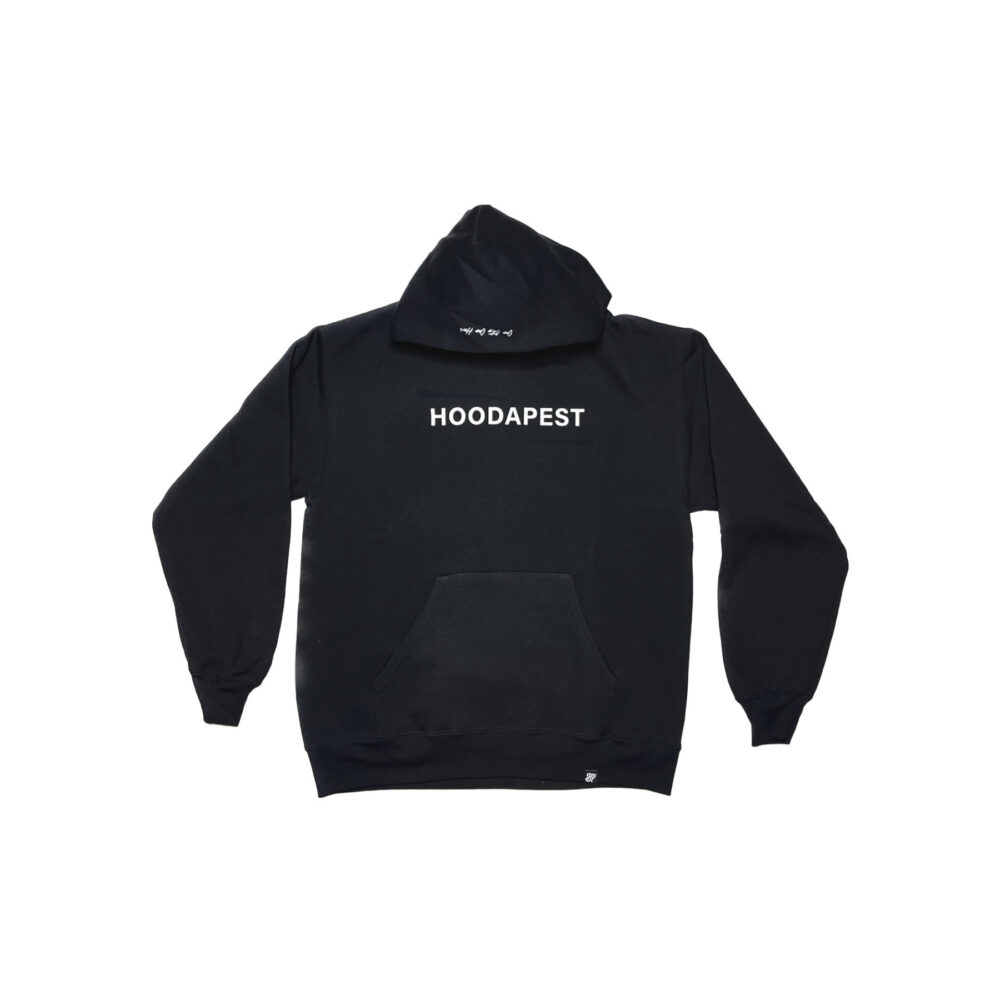 BP Clothing Hoodapest Premium Black Hoodie