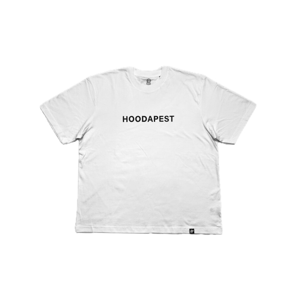 BP Clothing Hoodapest Premium Oversize White Tee