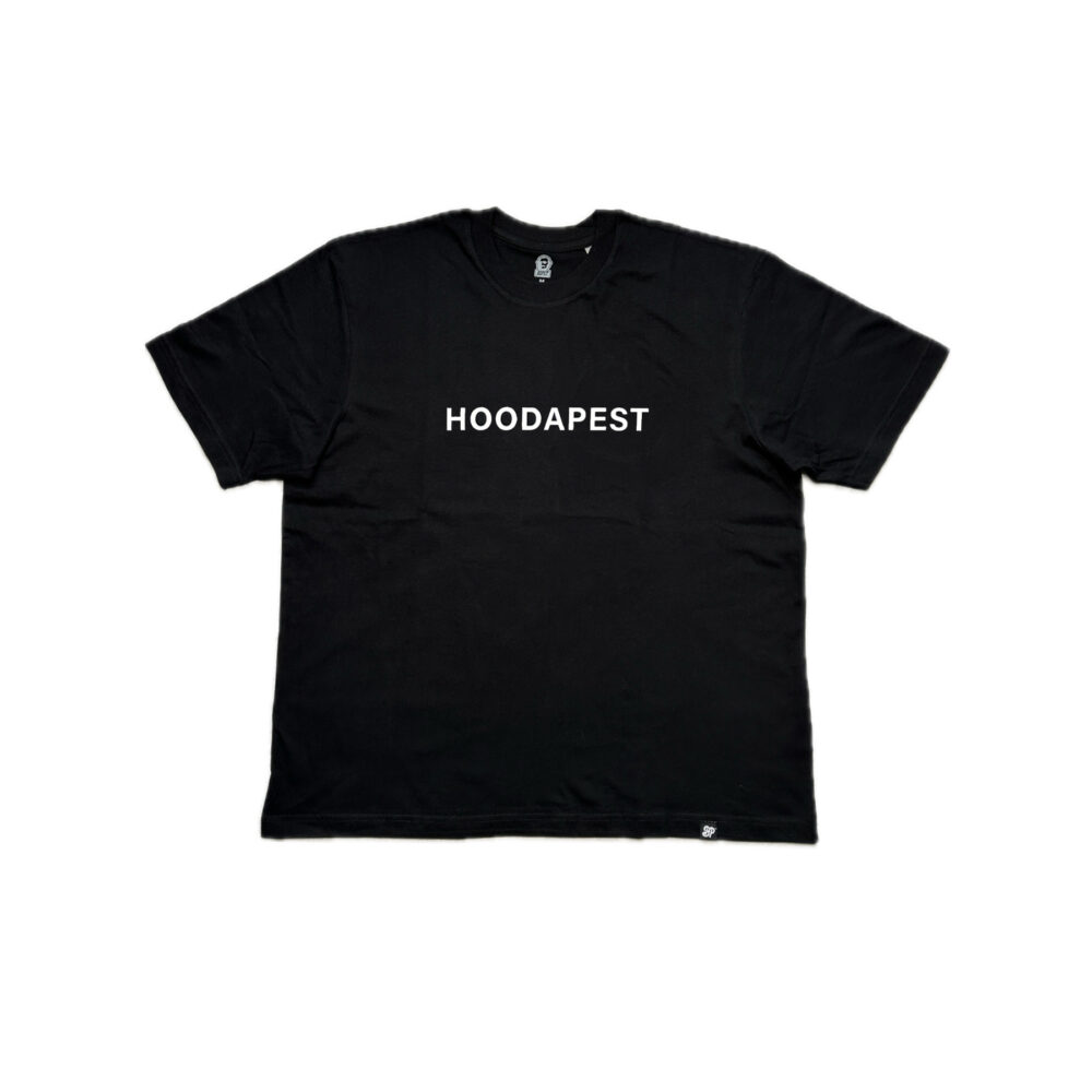BP Clothing Hoodapest Premium Oversize Black Tee