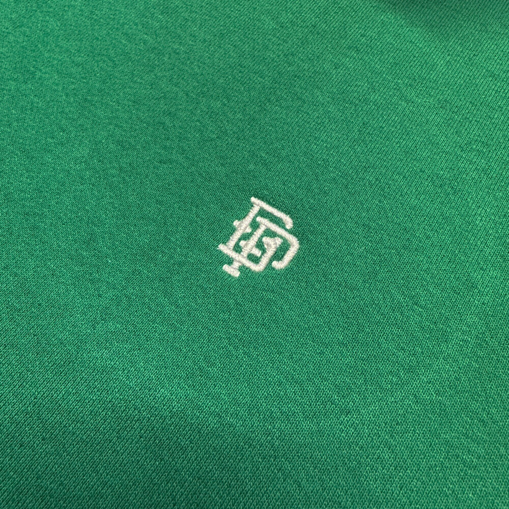 BP Clothing Collage Premium Oversize Irish Green Hoodie - Image 2