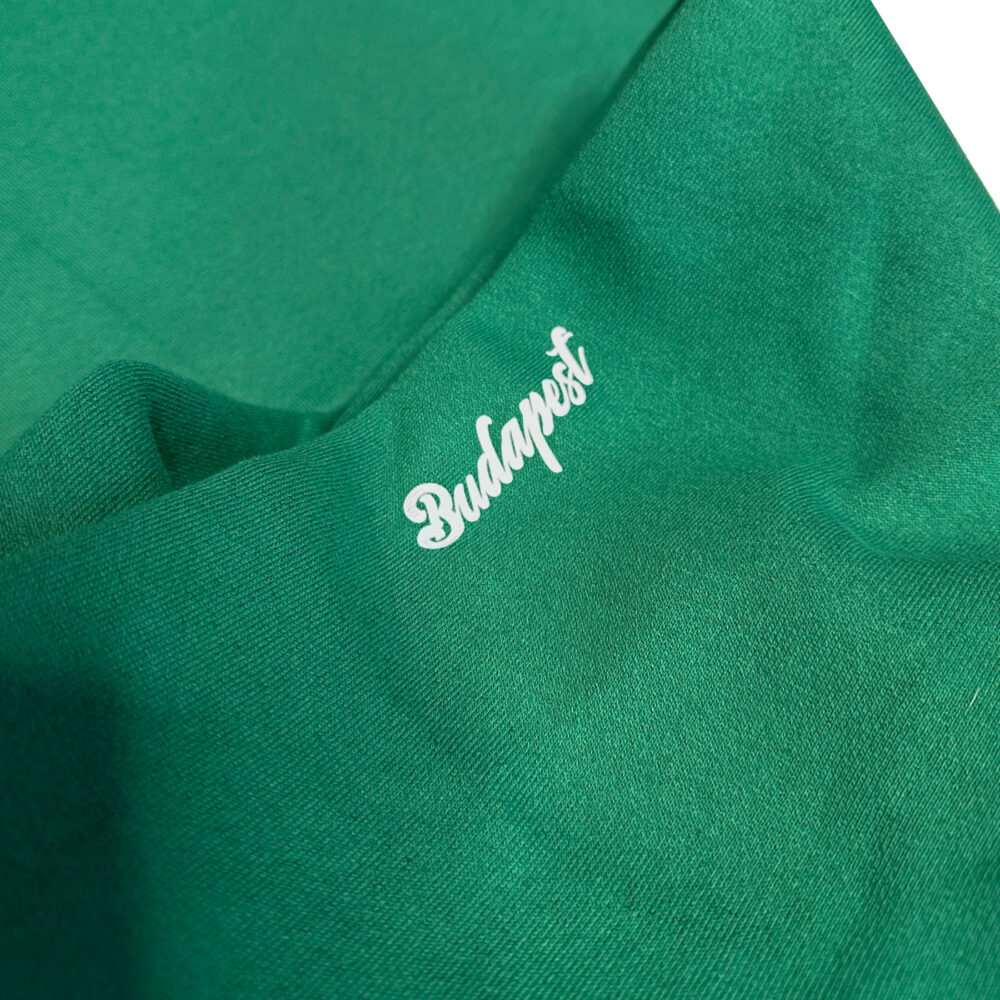 BP Clothing Collage Premium Oversize Irish Green Hoodie - Image 3