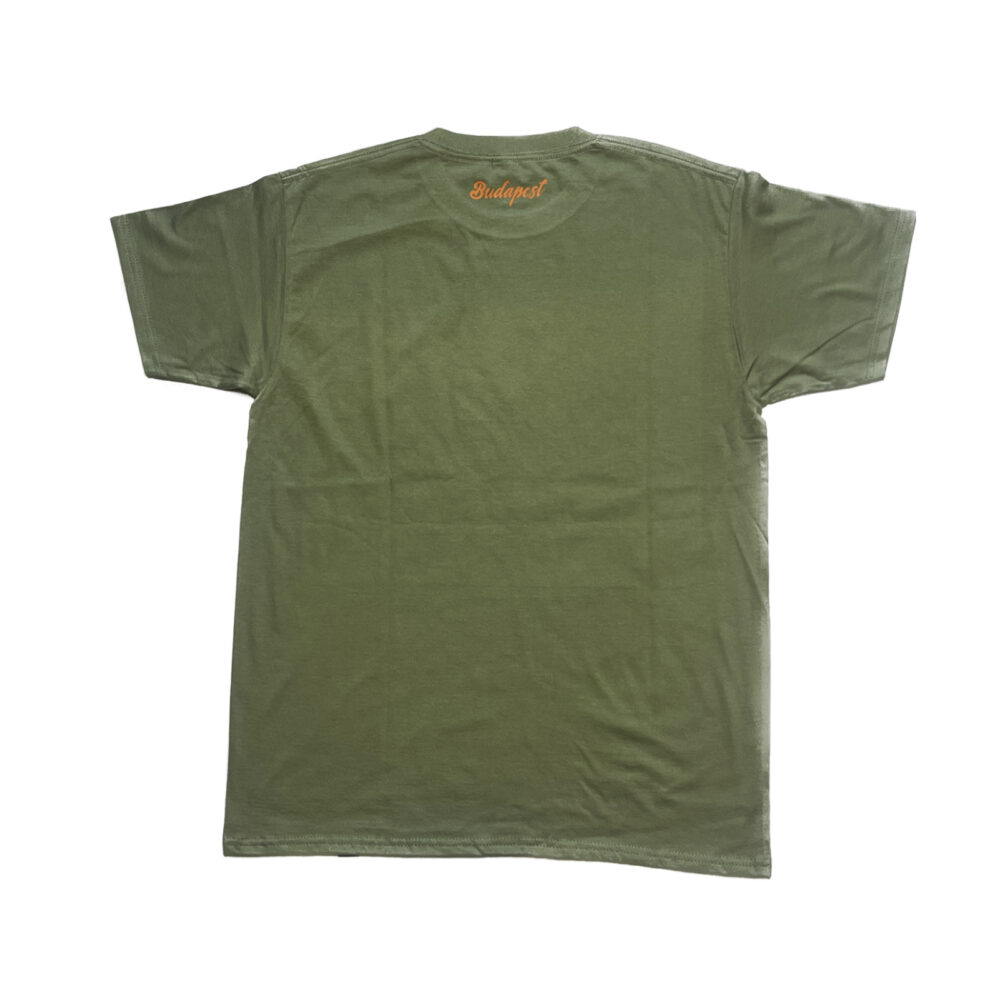 BP Clothing College Logo Basic Olive Tee - Image 2