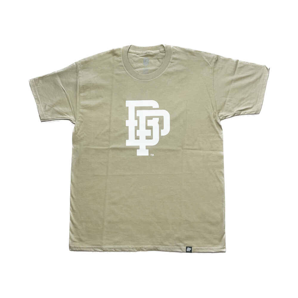 BP Clothing College Logo Basic Beige Tee