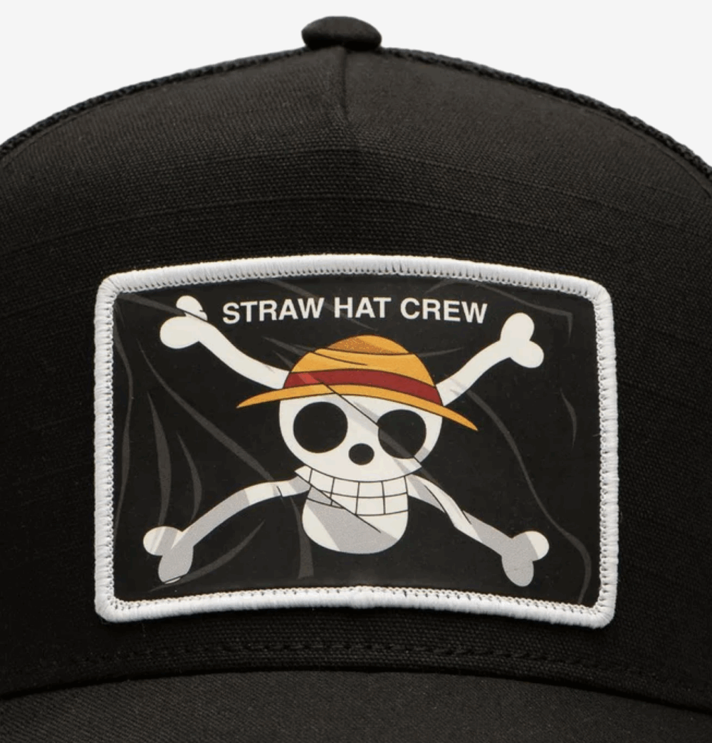 Capslab x One Piece Black Flag Trucker - Image 3