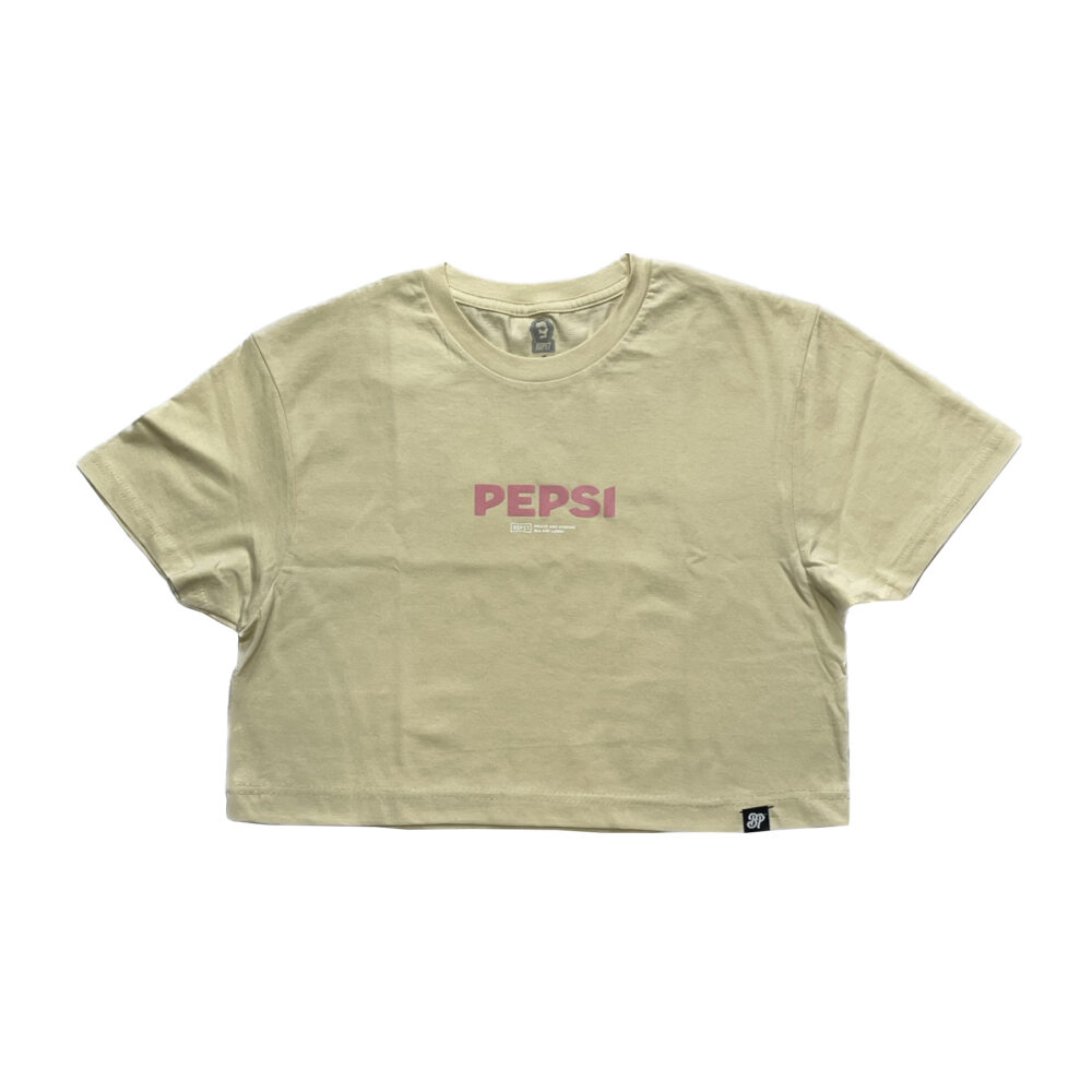 BP Clothing x Pepsi The Sweetest Beige Crop Top