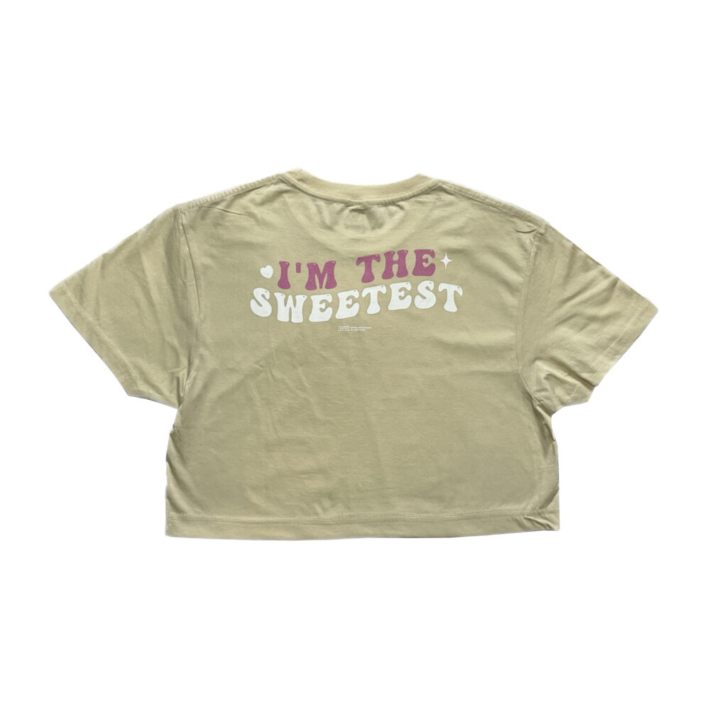 BP Clothing x Pepsi The Sweetest Beige Crop Top - Image 2