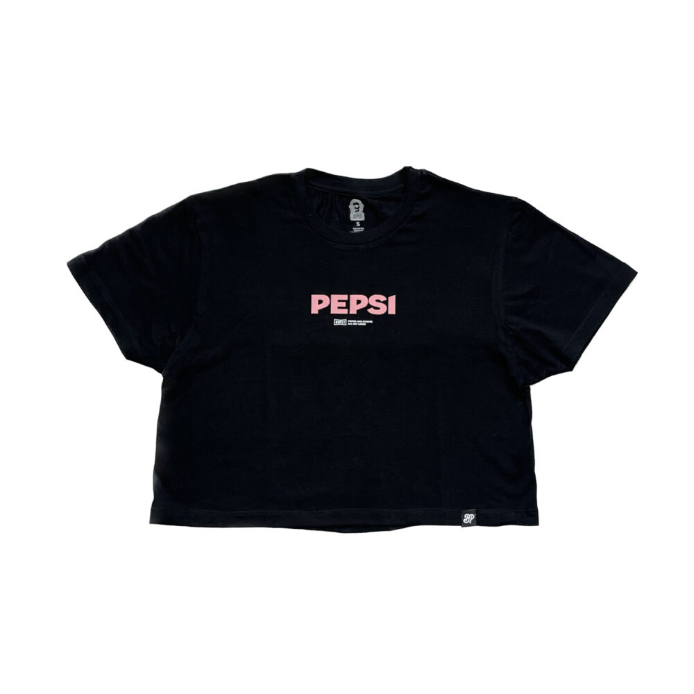 BP Clothing x Pepsi The Sweetest Black Crop Top