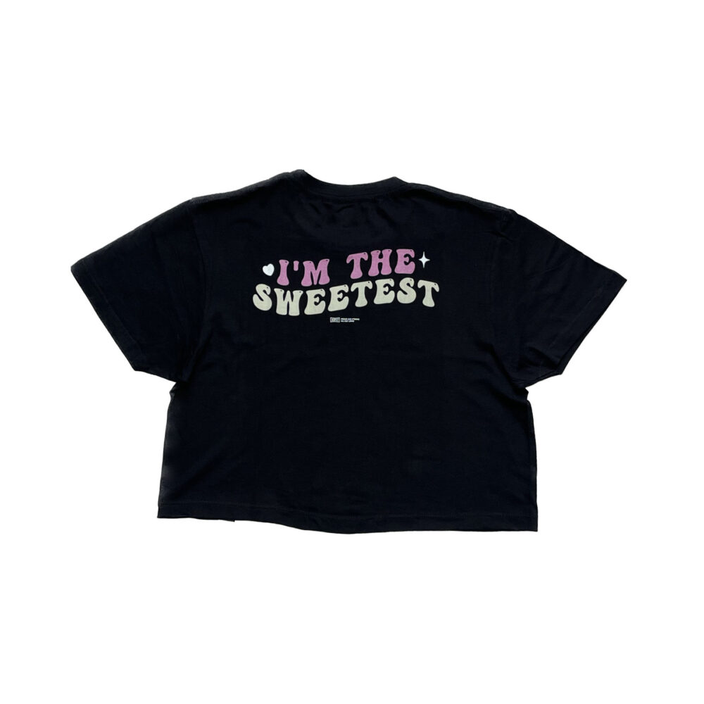 BP Clothing x Pepsi The Sweetest Black Crop Top - Image 2
