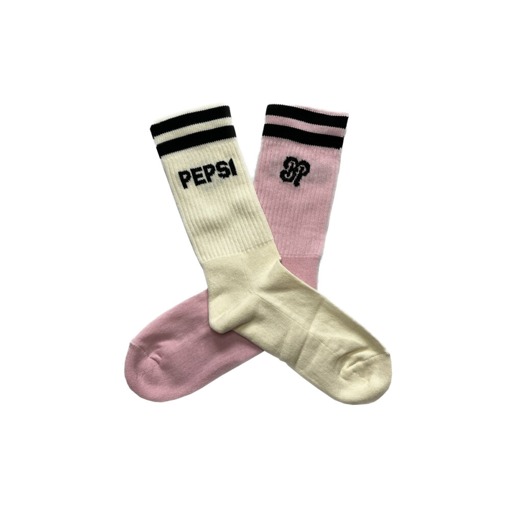 BP Clothing x Pepsi Team Sweet Pink & Vanilla Socks