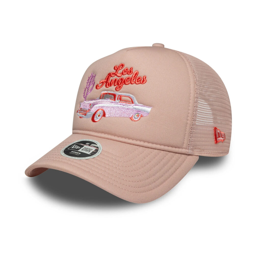 New Era Womens Western Pink Trucker